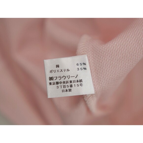 Vintage MARIO GIOVANNI Italy Short Sleeve Polo T-Shirt Pink M Made in Japan Rare - Picture 9 of 9